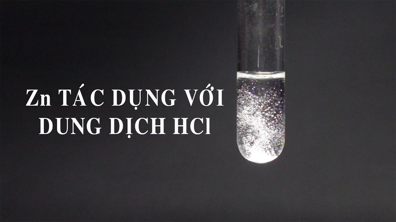 phản ứng kẽm với axit clohidric