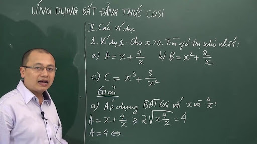 Áp dụng bất đẳng thức Cauchy