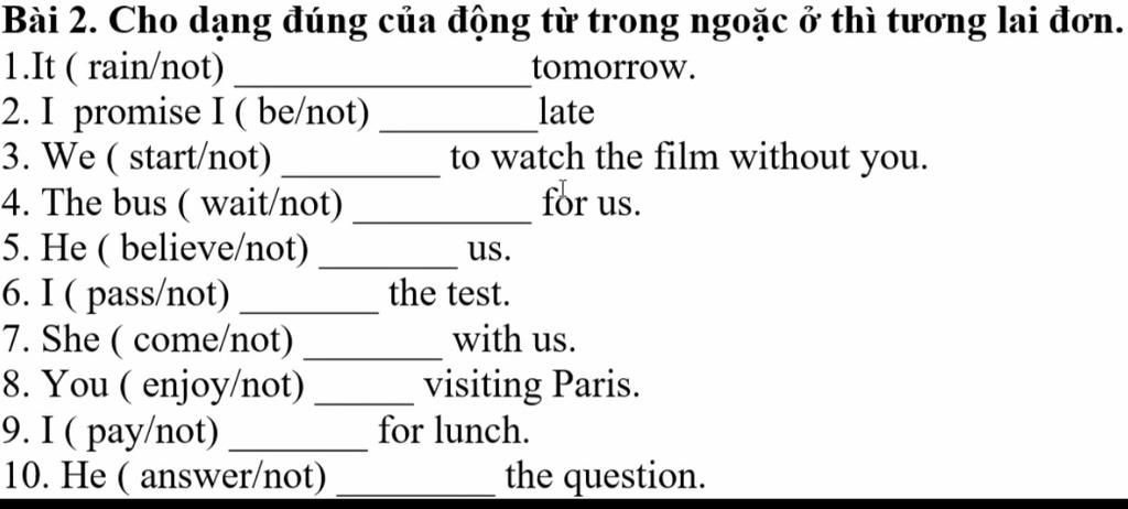 cho dang dung cua tu trong ngoac
