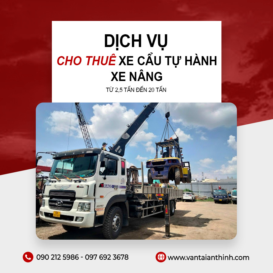 Vận tải An Thịnh, dịch vụ cho thuê xe tải chở hàng giá rẻ Hà Nội