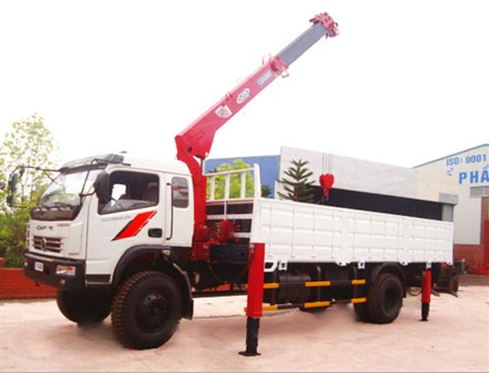 THUÊ XE CẨU 7,8,9,10 TẤN - CẨU TỰ HÀNH 12 TẤN HÀ NỘI