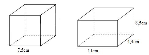 Thể tích khối lập phương
