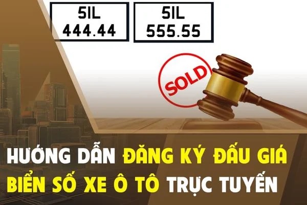 Đấu giá biển số xe