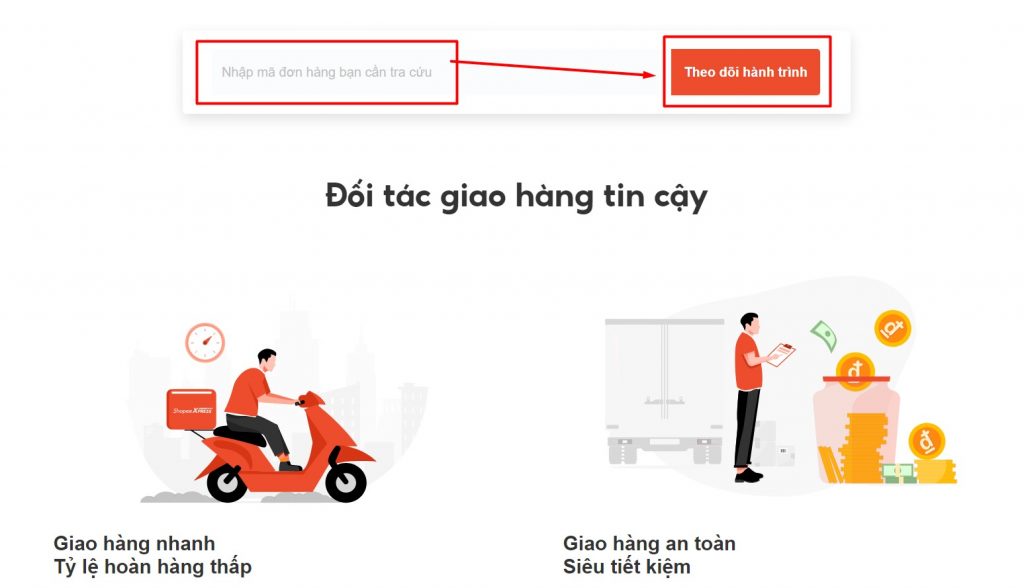 Kiểm tra đơn hàng shopee express