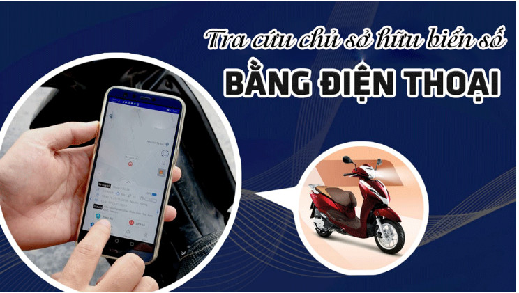 Tìm tên chủ xe qua biển số xe máy