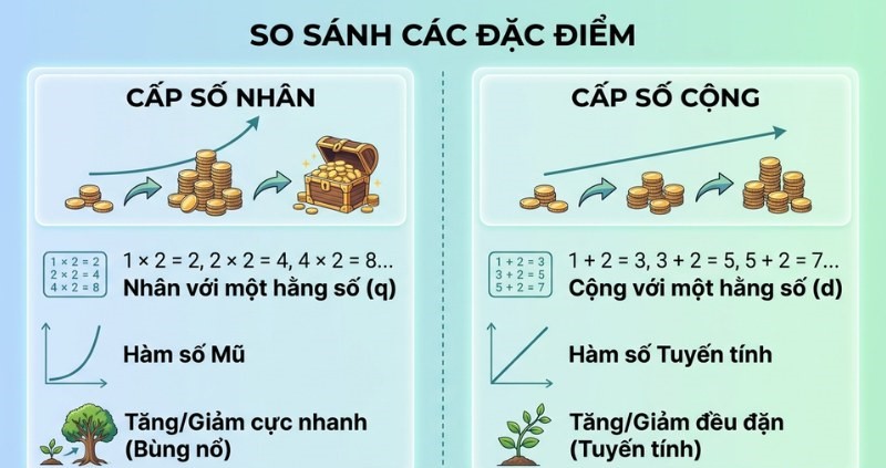 cấp số cộng và cấp số nhân