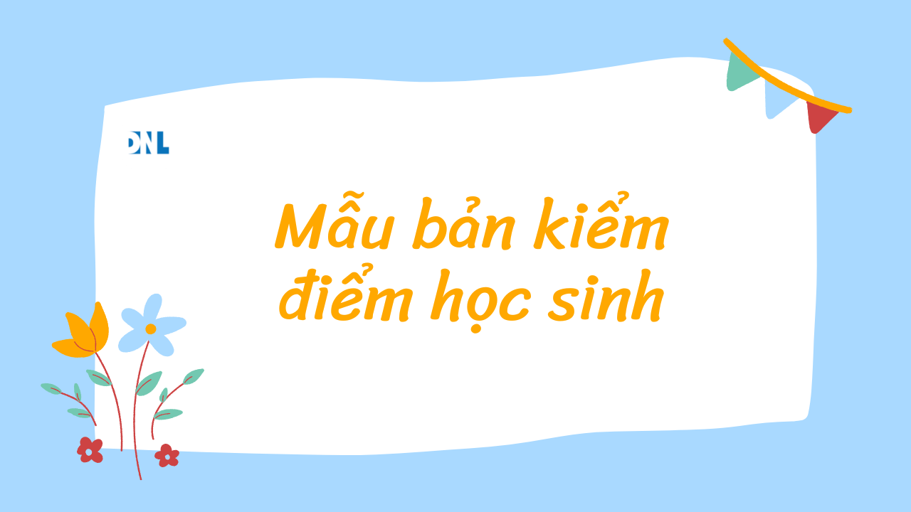 mãu bản kiểm điểm